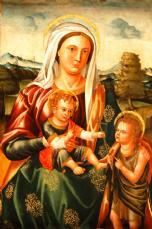 Madonna col bambino e S. Giovannino